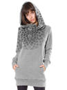 women alternative style hoodie in Melange